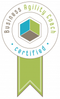 Das "Business Agility Coach Certifiaction" (BAC) Zertifizierungslogo