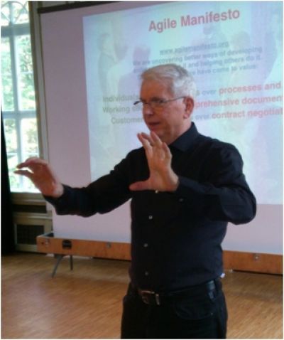 Jeff Sutherland im Training