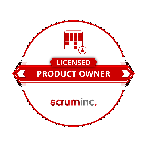 Scruminc Scrum Registered Product Owner (Scruminc) Zertifikat